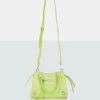 The Haven Lime Grain Pu Mini Tote Bag