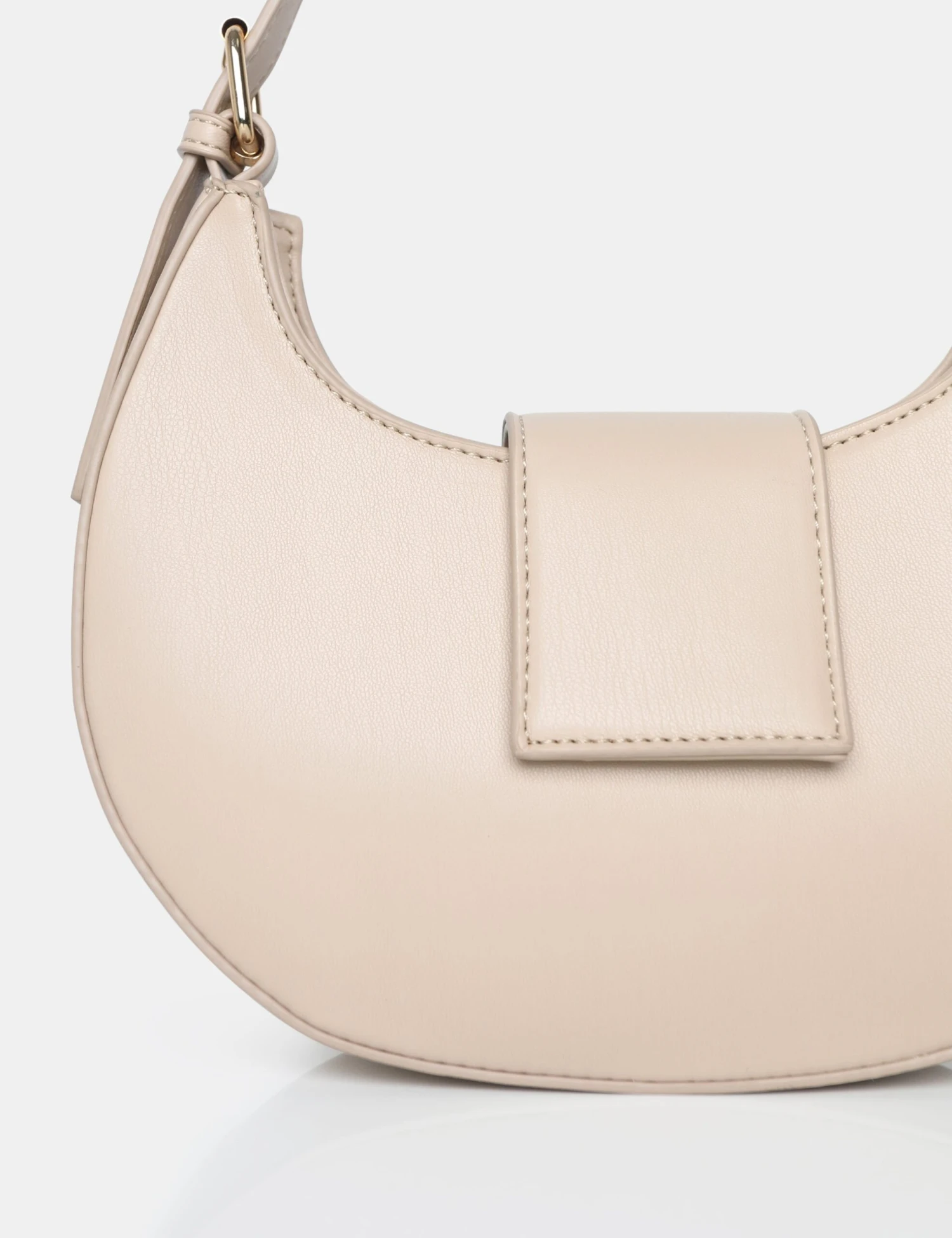 The Irie Stone PU Circular Buckle Strap Grab Bag - Image 2