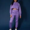 Kaiia Slogan 90'S Joggers Violet