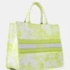 The Ibiza Lime Oversized Canvas Tote Bag