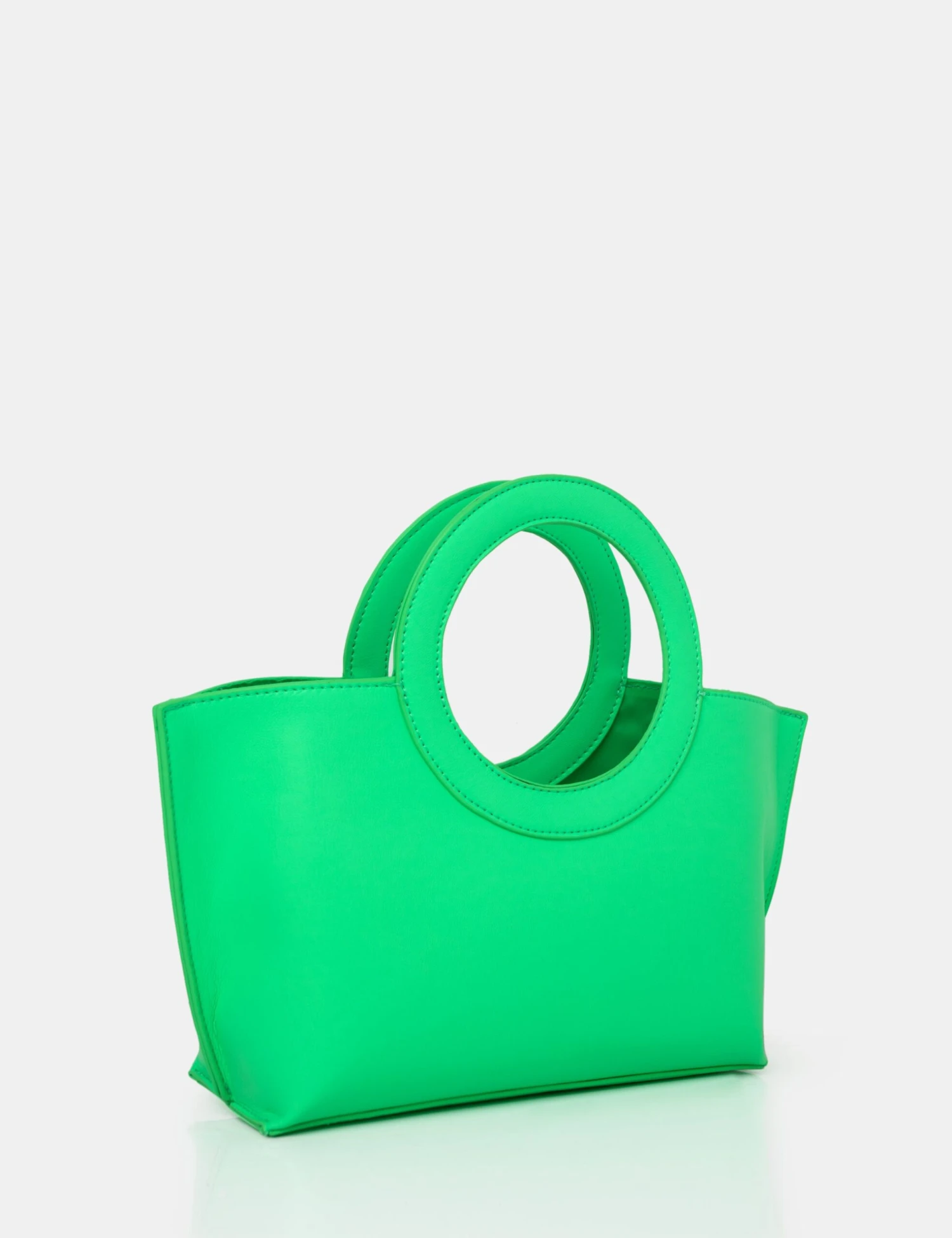 The Rae Lime Circlur Handle Grab Bag - Image 2