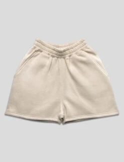 KAIIA SWEAT SHORTS STONE