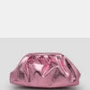 The Project Metallic Pink Clutch Bag
