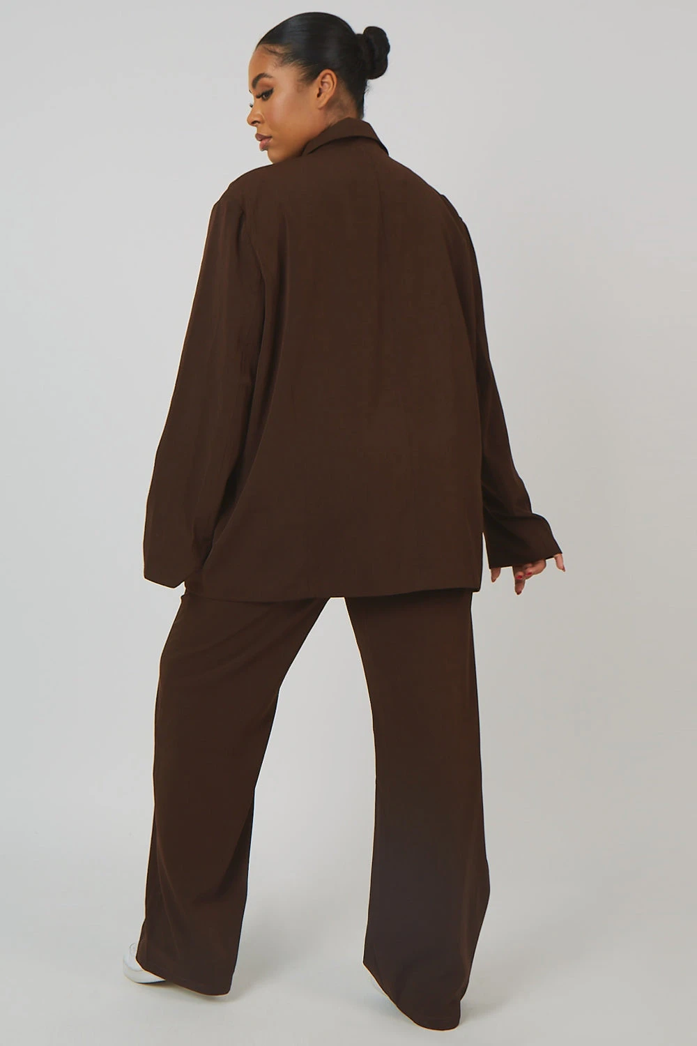 Curve Dad Blazer Chocolate - Image 5