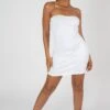 Bandeau Dress White