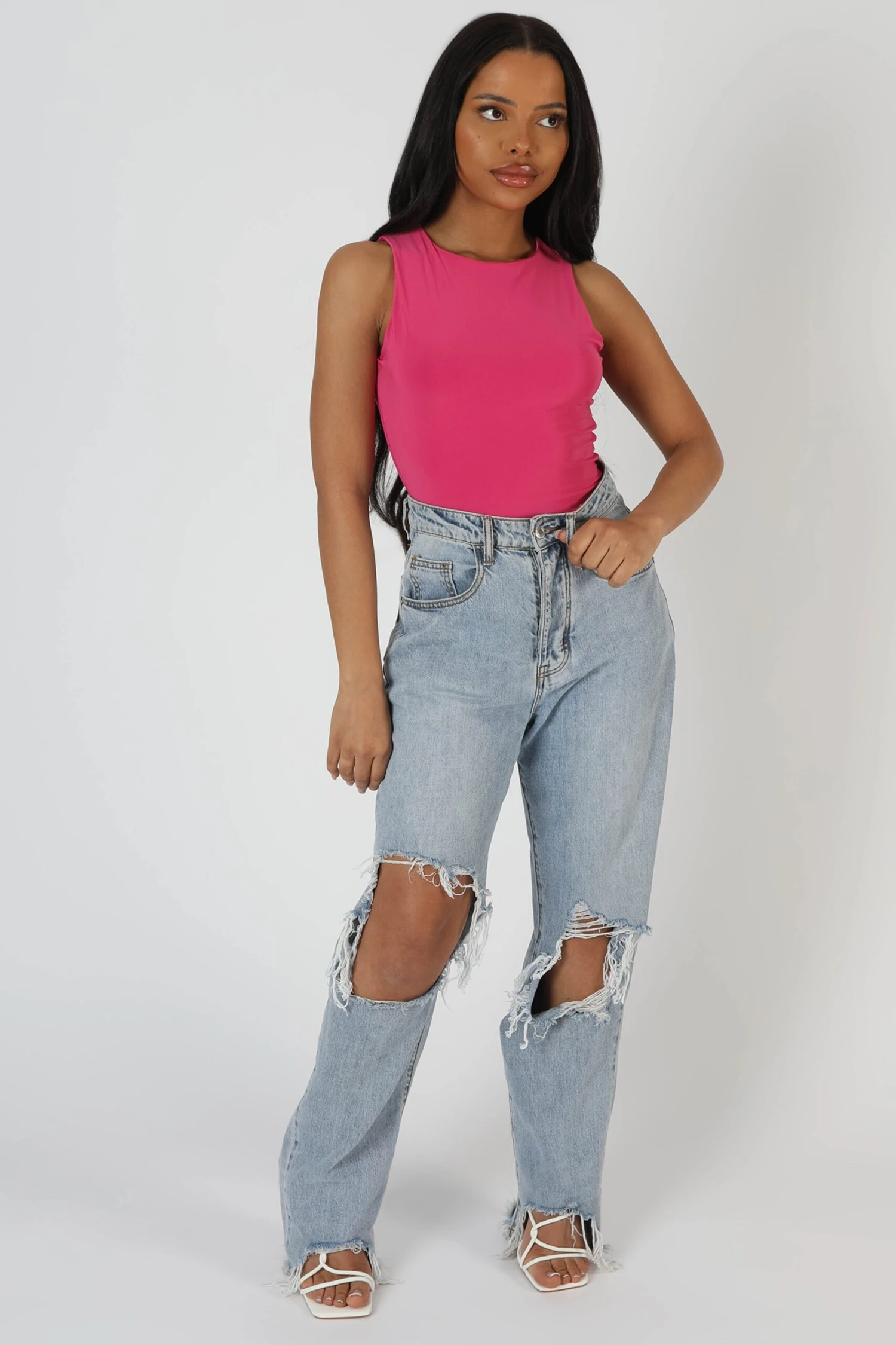 Essential Bodysuit Pink - Image 5