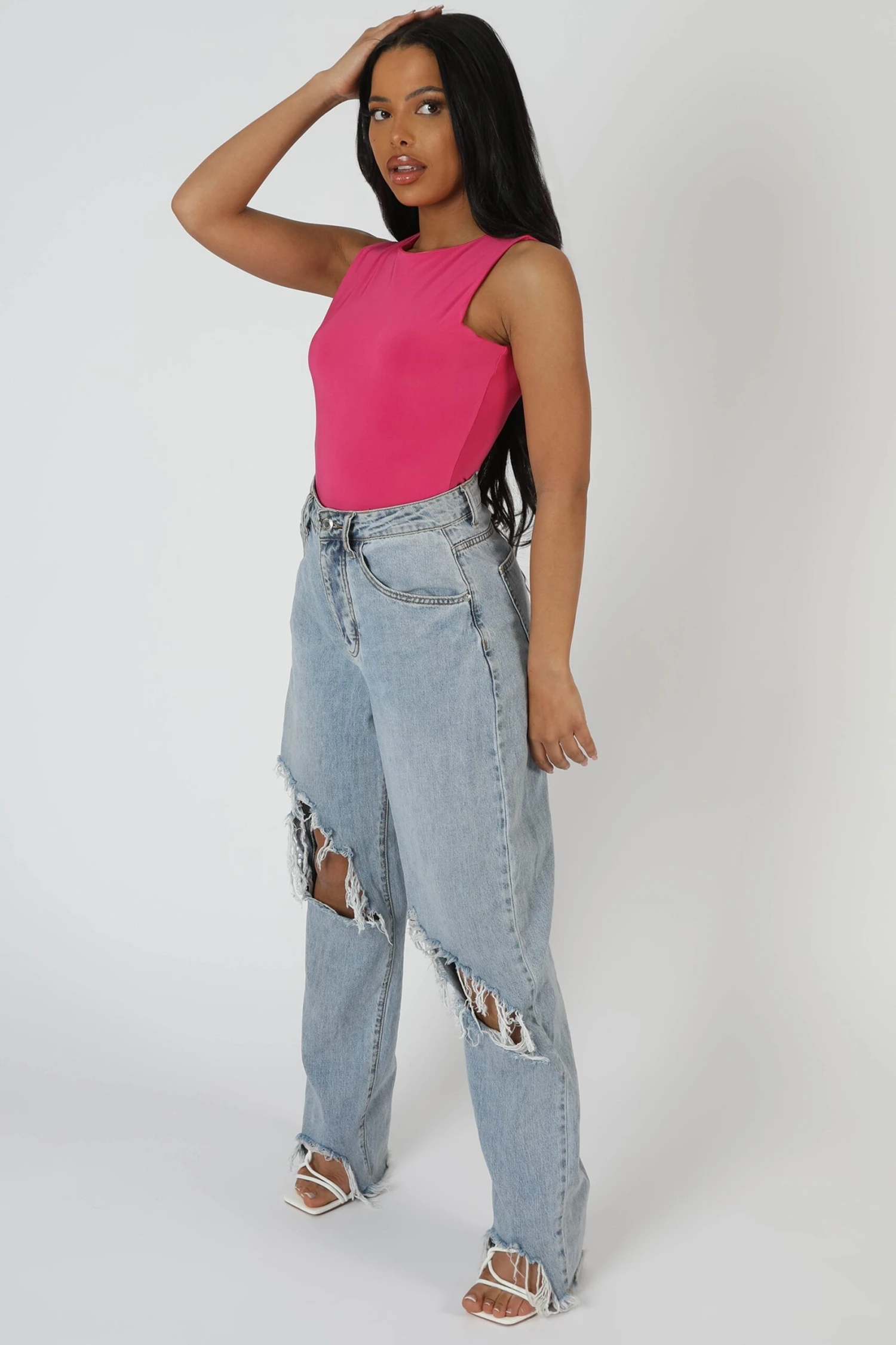 Essential Bodysuit Pink - Image 2